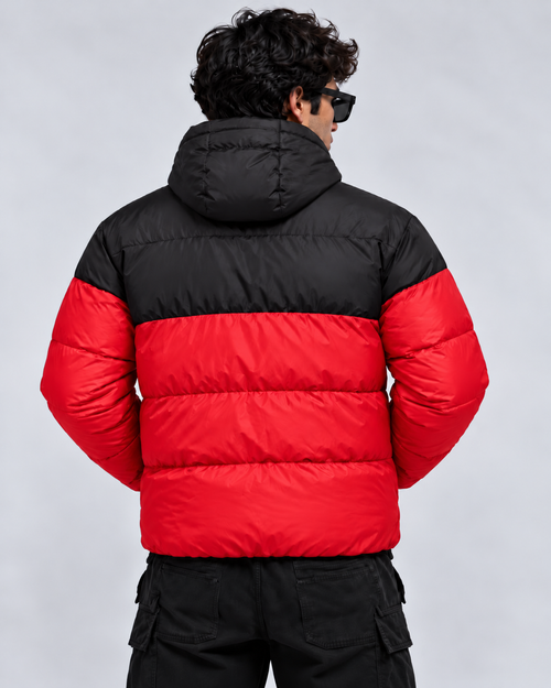 Ashenwolf 3-Layer Puffer Jacket – Premium Water-Resistant Tapeta Outerwear