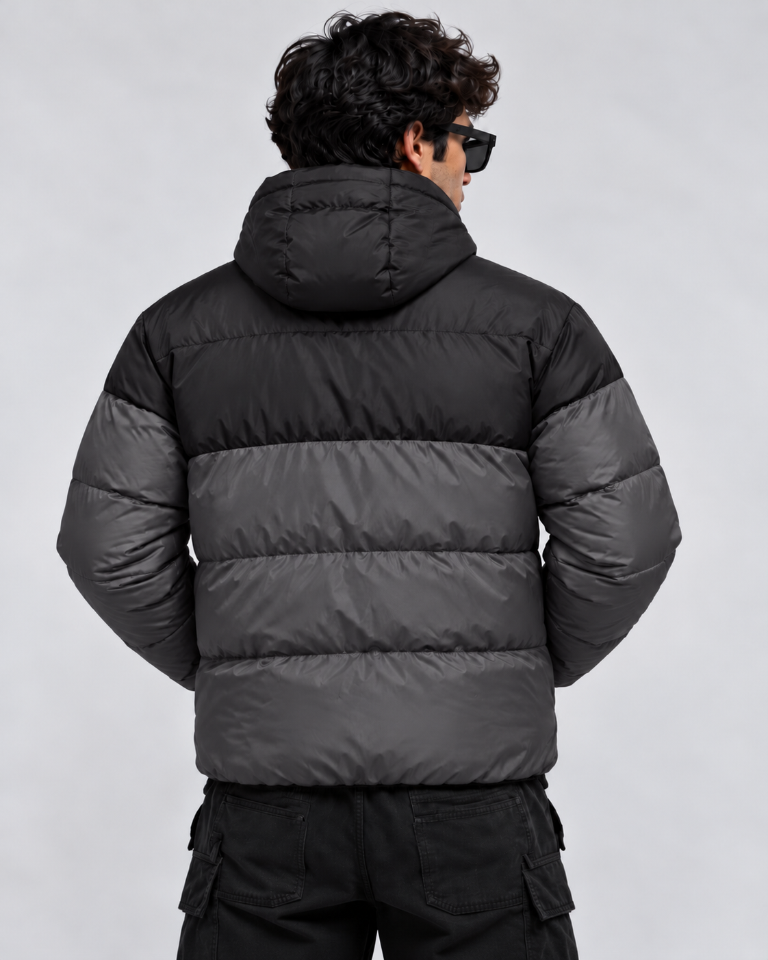 Ashenwolf 3-Layer Puffer Jacket – Premium Water-Resistant Tapeta Outerwear