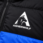 Ashenwolf 3-Layer Puffer Jacket – Premium Water-Resistant Tapeta Outerwear