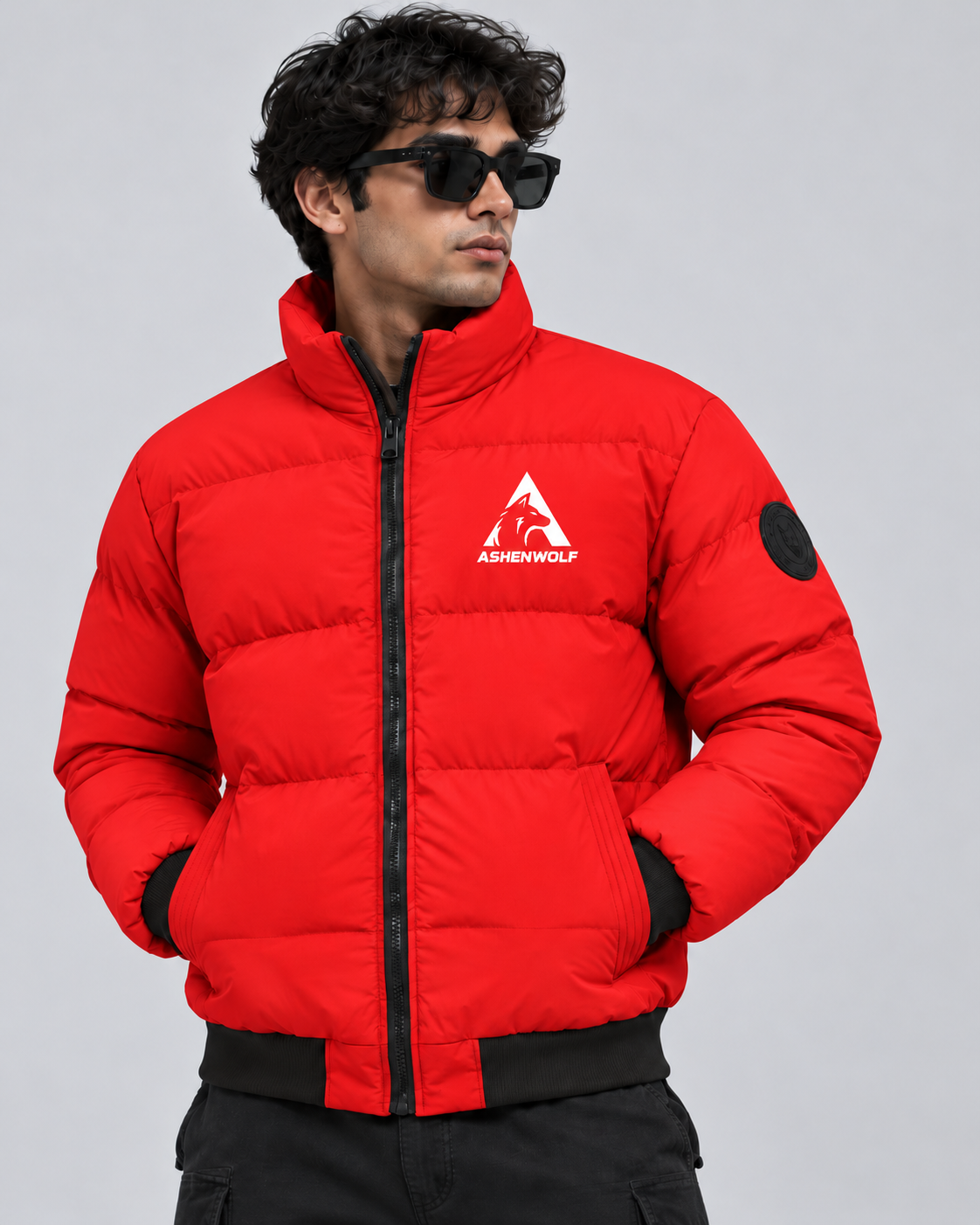 AshenWolf Signature Winter Puffer Jacket।