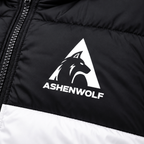 Ashenwolf 3-Layer Puffer Jacket – Premium Water-Resistant Tapeta Outerwear