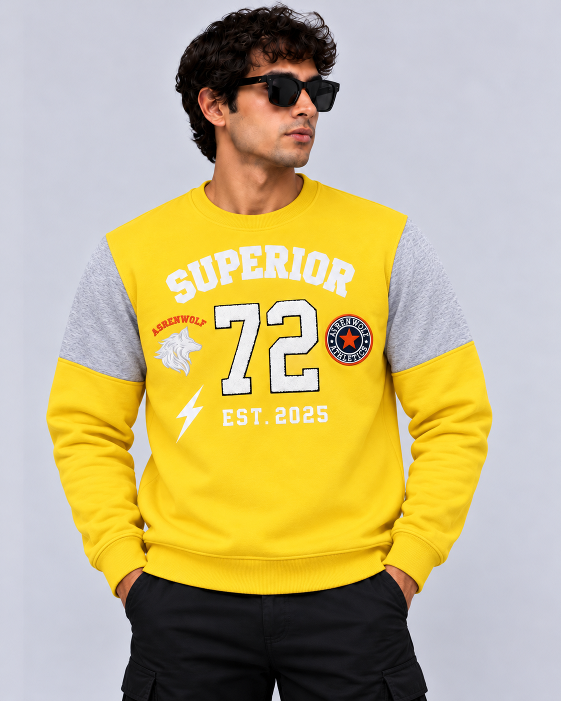 Ashenwolf Superior 72 Heritage Varsity Sweatshirt.
